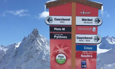 OTE SKI sigue testeando la mejor nieve del mundo en Courchevel Officiel! Un para…