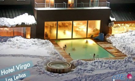 #LasLeñas cubierto de nieve!!!Y así luce el lujoso Hotel Virgo, que te espera …