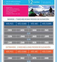 Las Leñas ya lanzó su pre venta 2017 con un 40% de descuento en alojamientos!!!
…