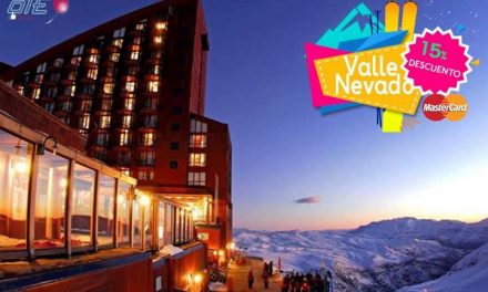 Pagá con #Mastercard y obtené un 15% de descuento en #ValleNevado!!!
Promoció…