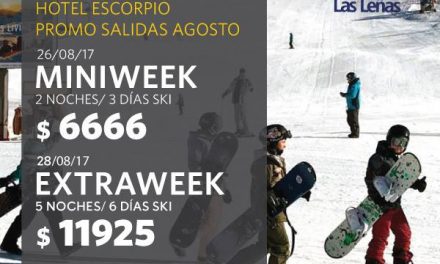 Muchísima nieve en #lasleñas ⠀
y vos las podes disfrutar en #HotelEscorpio con…