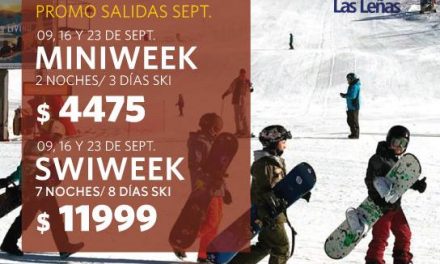 #LasLeñas #Septiembre !!!
Muchísima nieve y tarifas de temporada baja para vos…