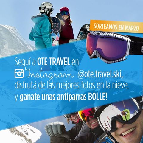 Seguinos en nuestro  #instagram @ote.travel.ski y participá por dos pares de ant…