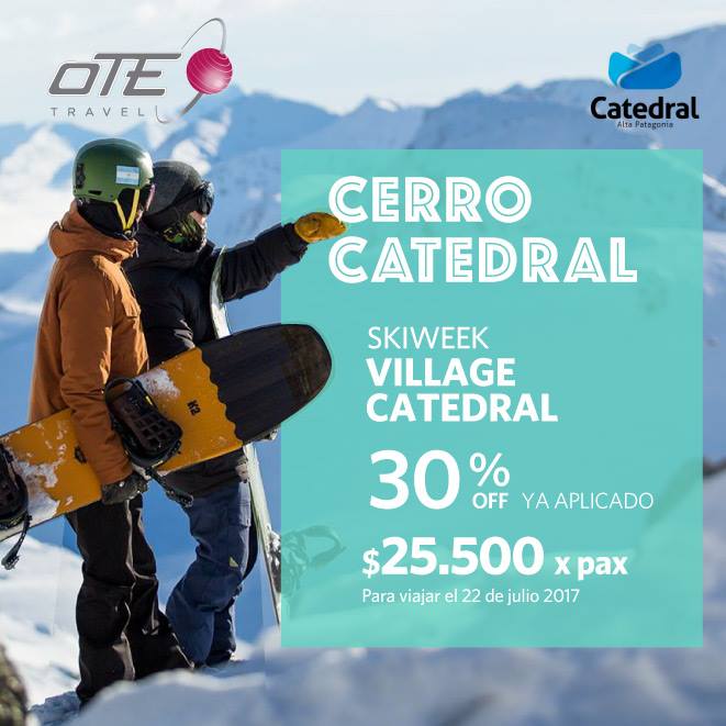 Aprovechá las mejores tarifas a Cerro Catedral, Bariloche, con OTE SKI
– – – ⬇ …