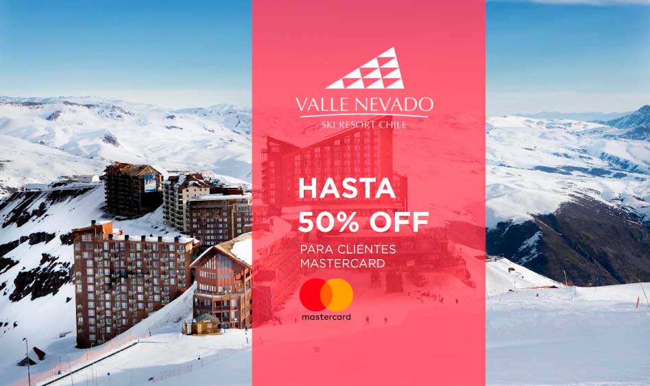 Valle Nevado 2019, hasta 50% off